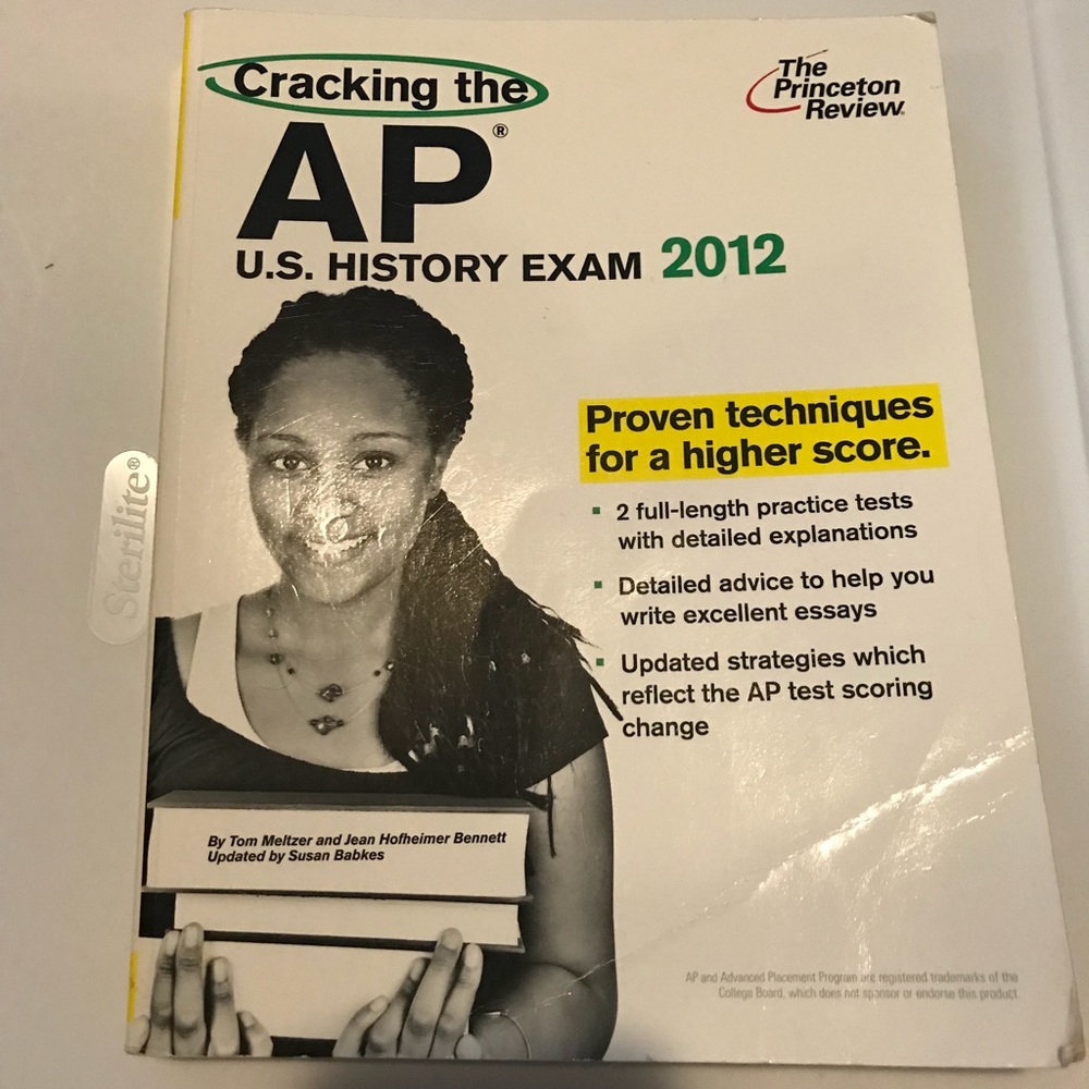 AP US HISTORY EXAM PREP BOOK